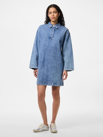 Abito camicia 'PCKenya' di PIECES in blu