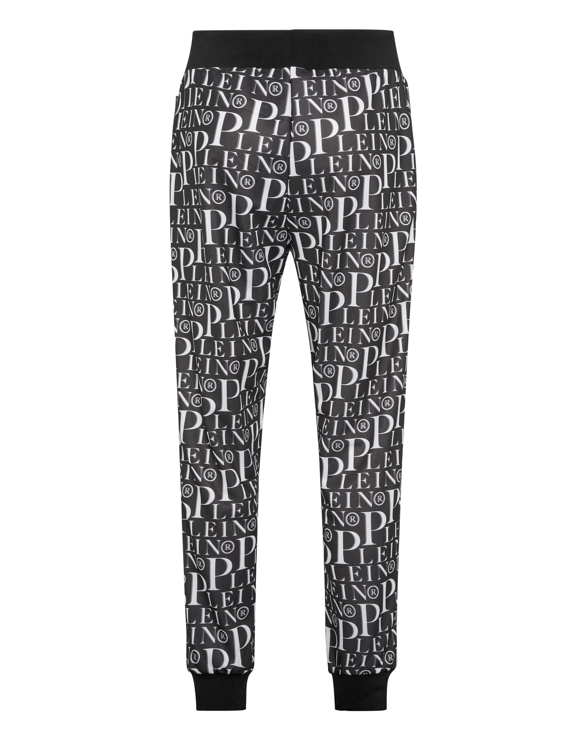 Effilé Pantalon Philipp Plein en noir