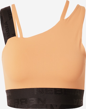 NEBBIA Спортен сутиен в оранжево: отпред