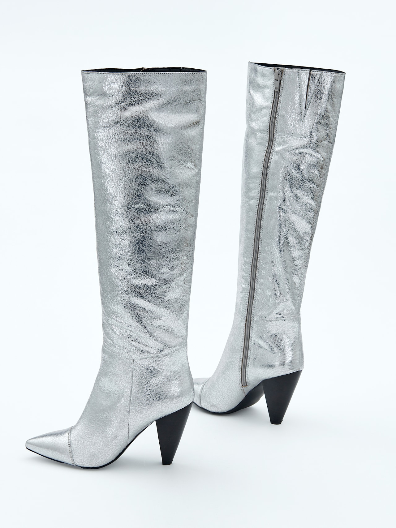 EDITED Produkte Stiefel 'Uhura' silber