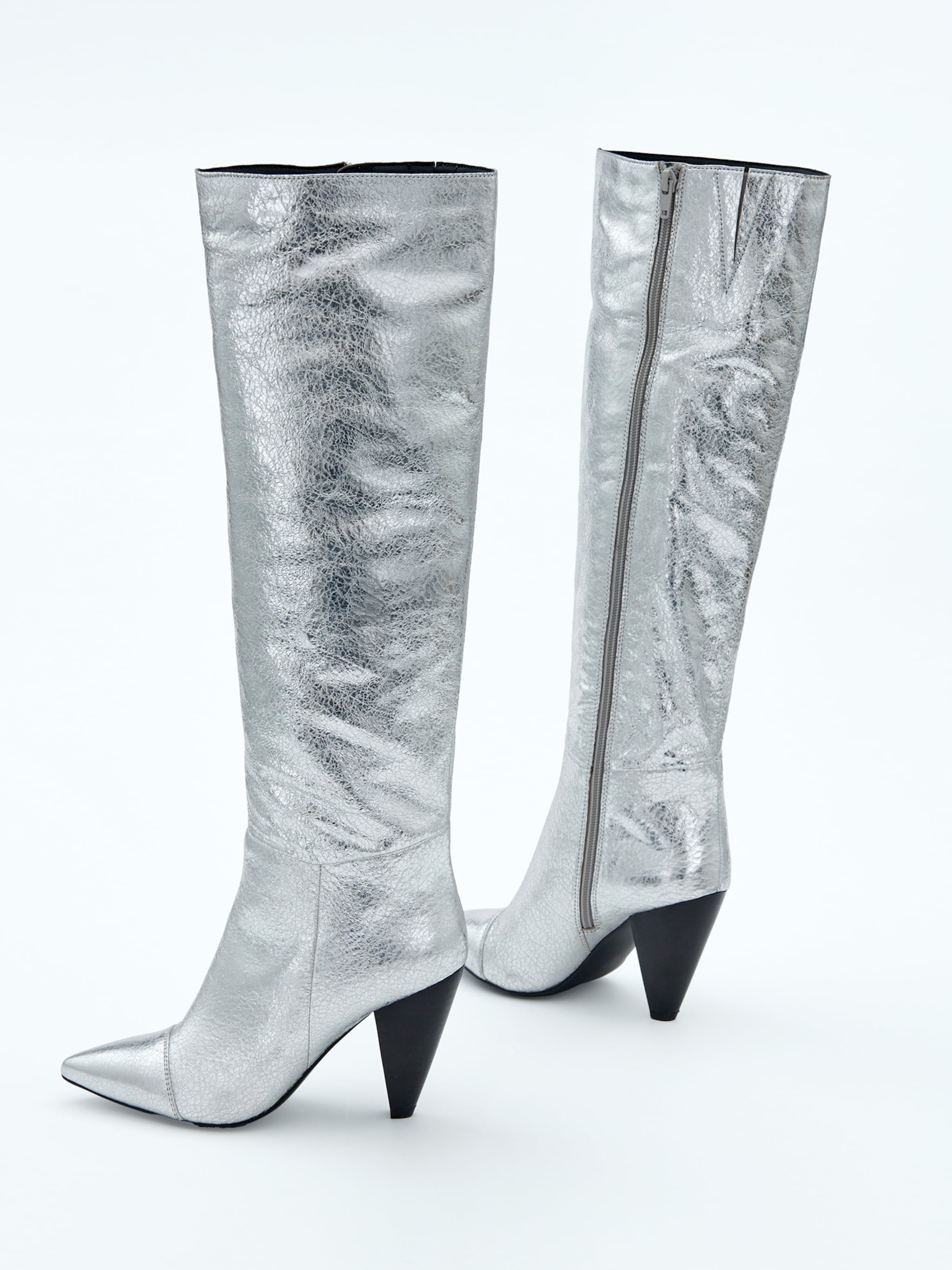 EDITED Produkte Stiefel 'Uhura' silber