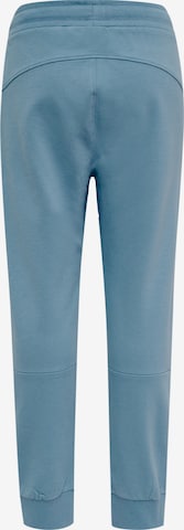 Hummel Tapered Broek in Blauw