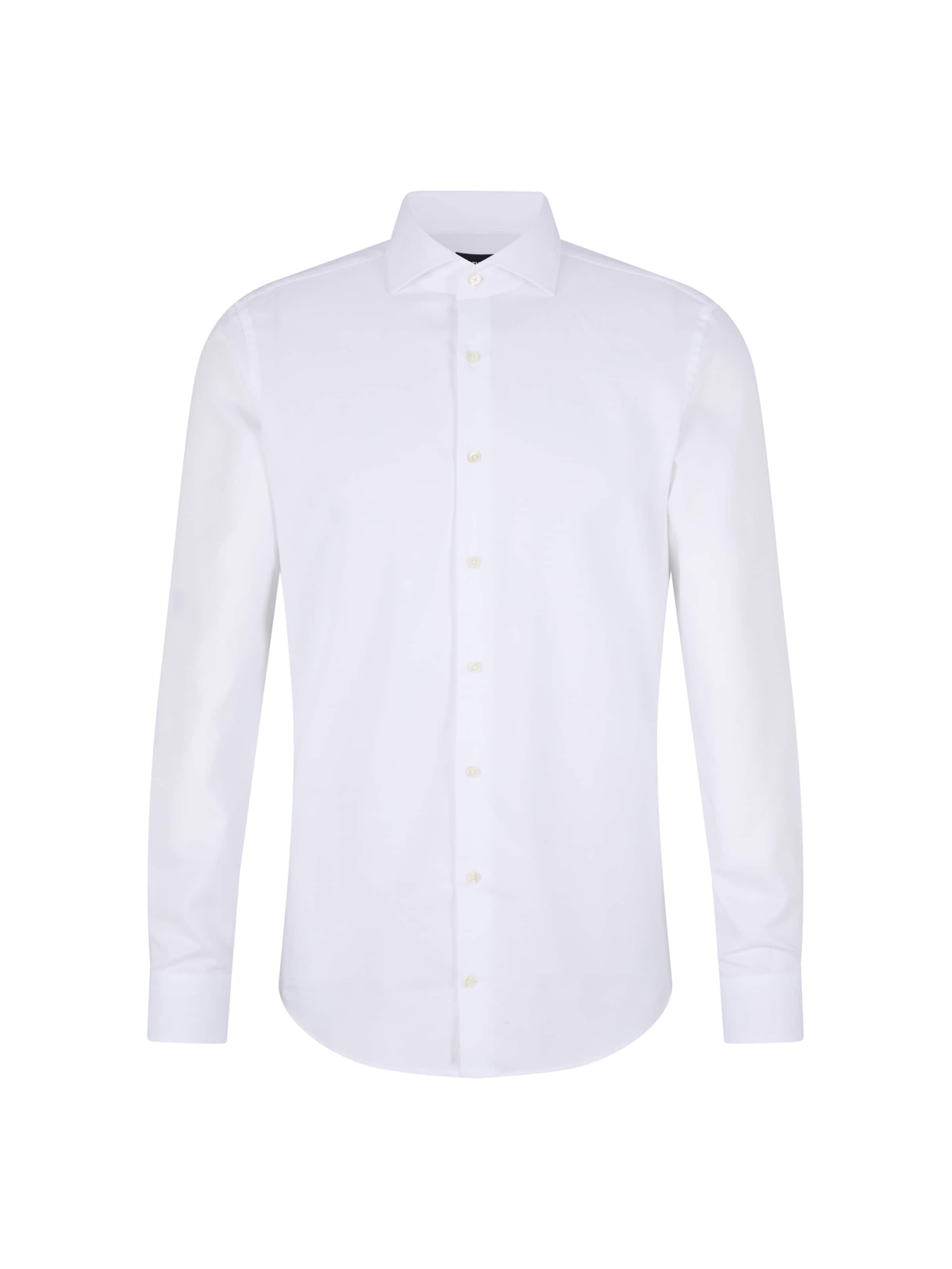 Coupe slim Chemise 'Sereno' STRELLSON en blanc : devant