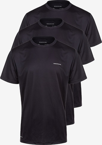 ENDURANCE Performance shirt 'Vernon V2' in Black: front