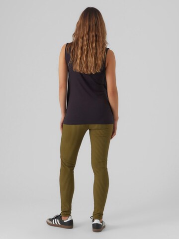 MAMALICIOUS Skinny Leggings 'EMMALINE' in Green