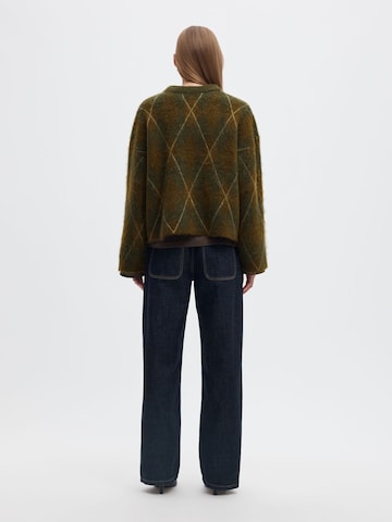 SELECTED Pullover in Grün
