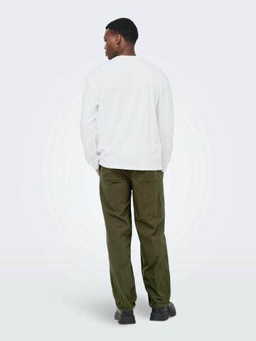 Only & Sons Shirt 'ONSCASPIAN' in White