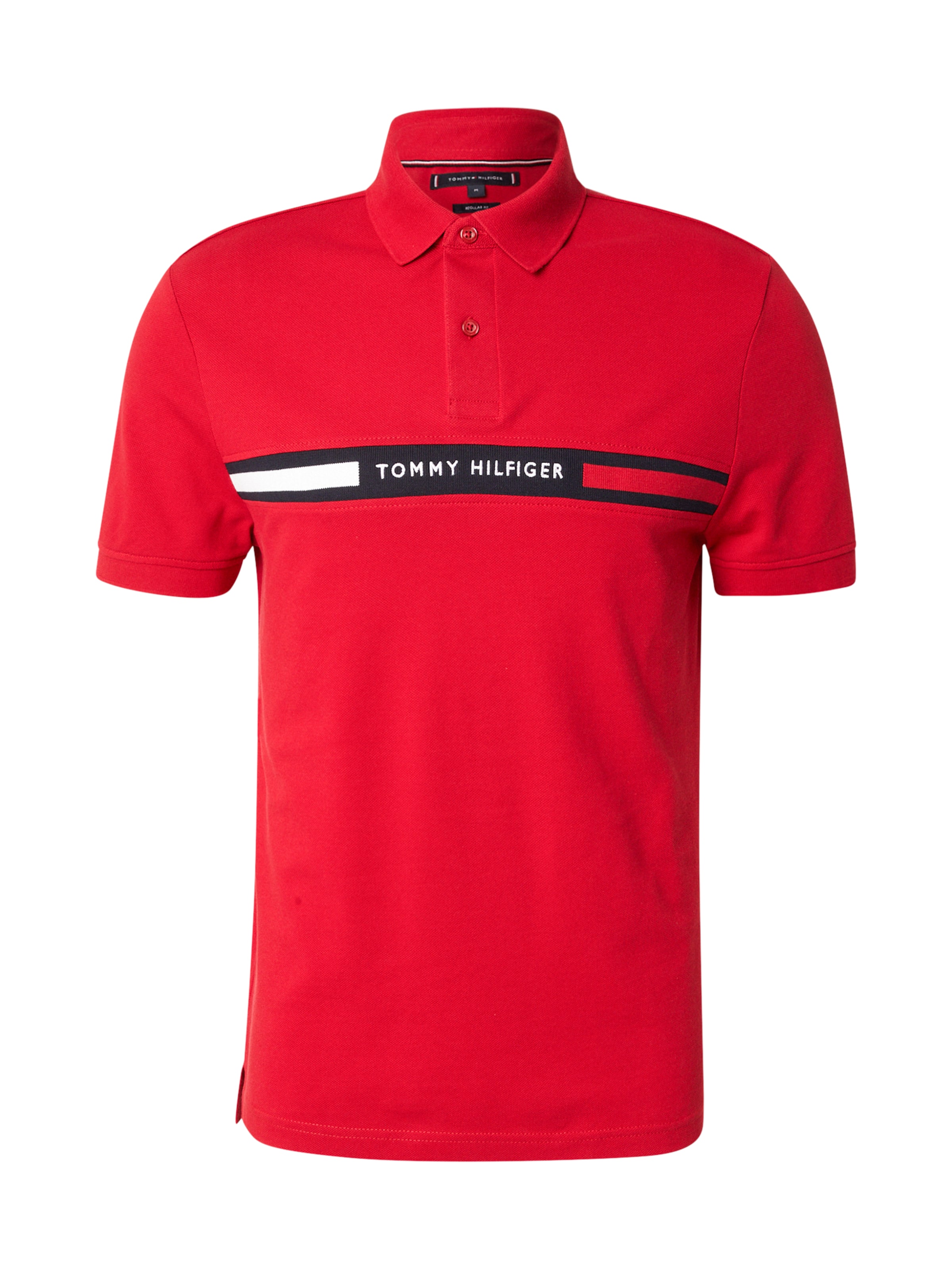 TOMMY HILFIGER Футболка в Красный: спереди