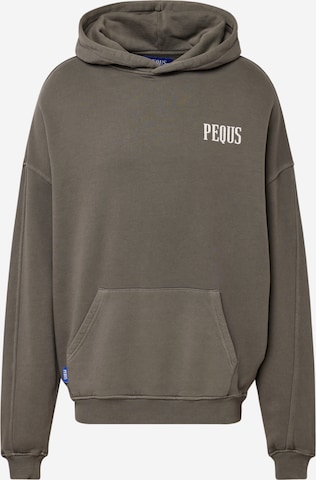 Pequs Sweatshirt in Grau: predná strana