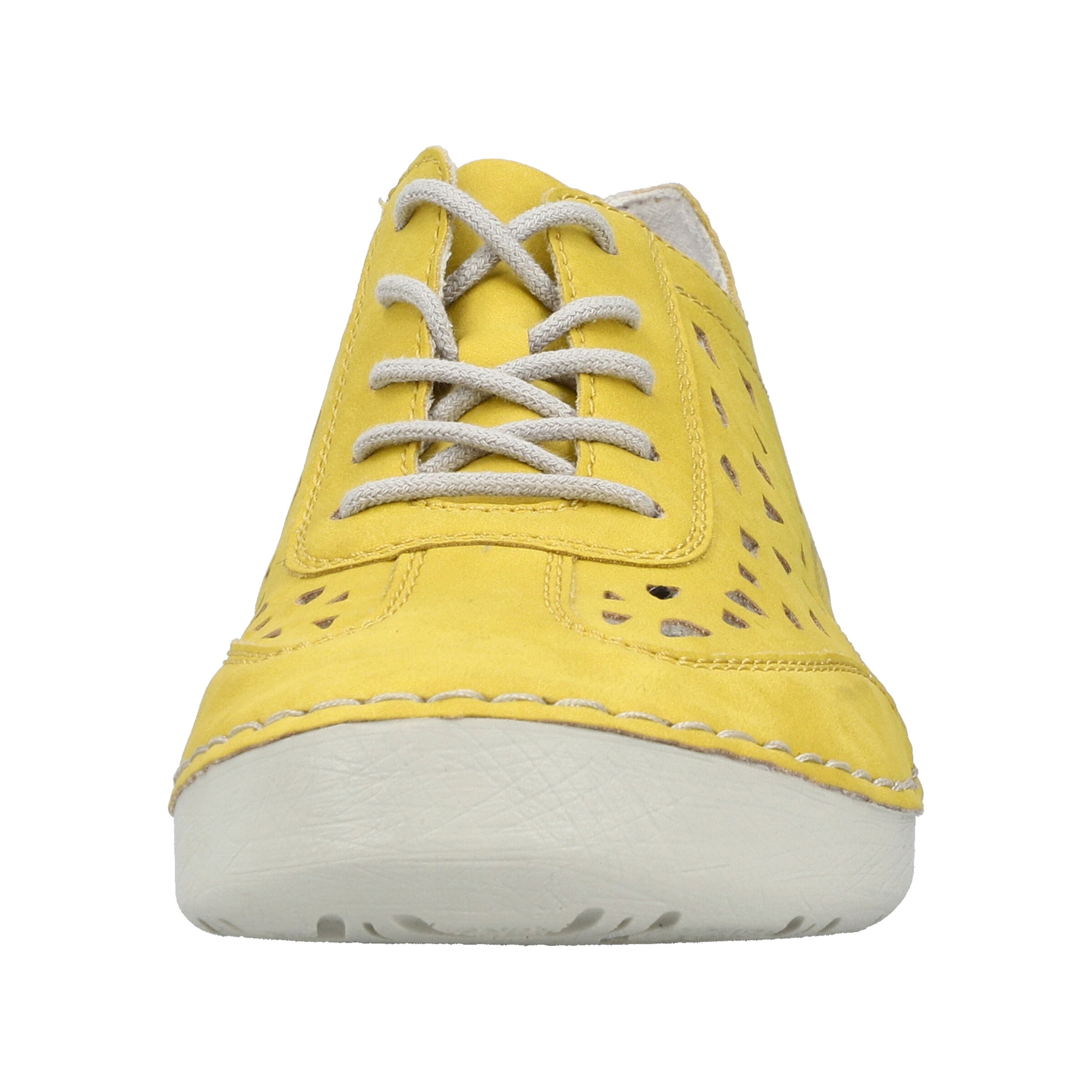 Chaussure à lacets '52517' Rieker en jaune