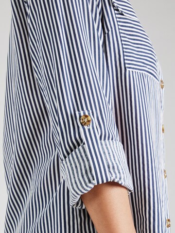 VERO MODA Blouse 'VMBUMPY' in Blue