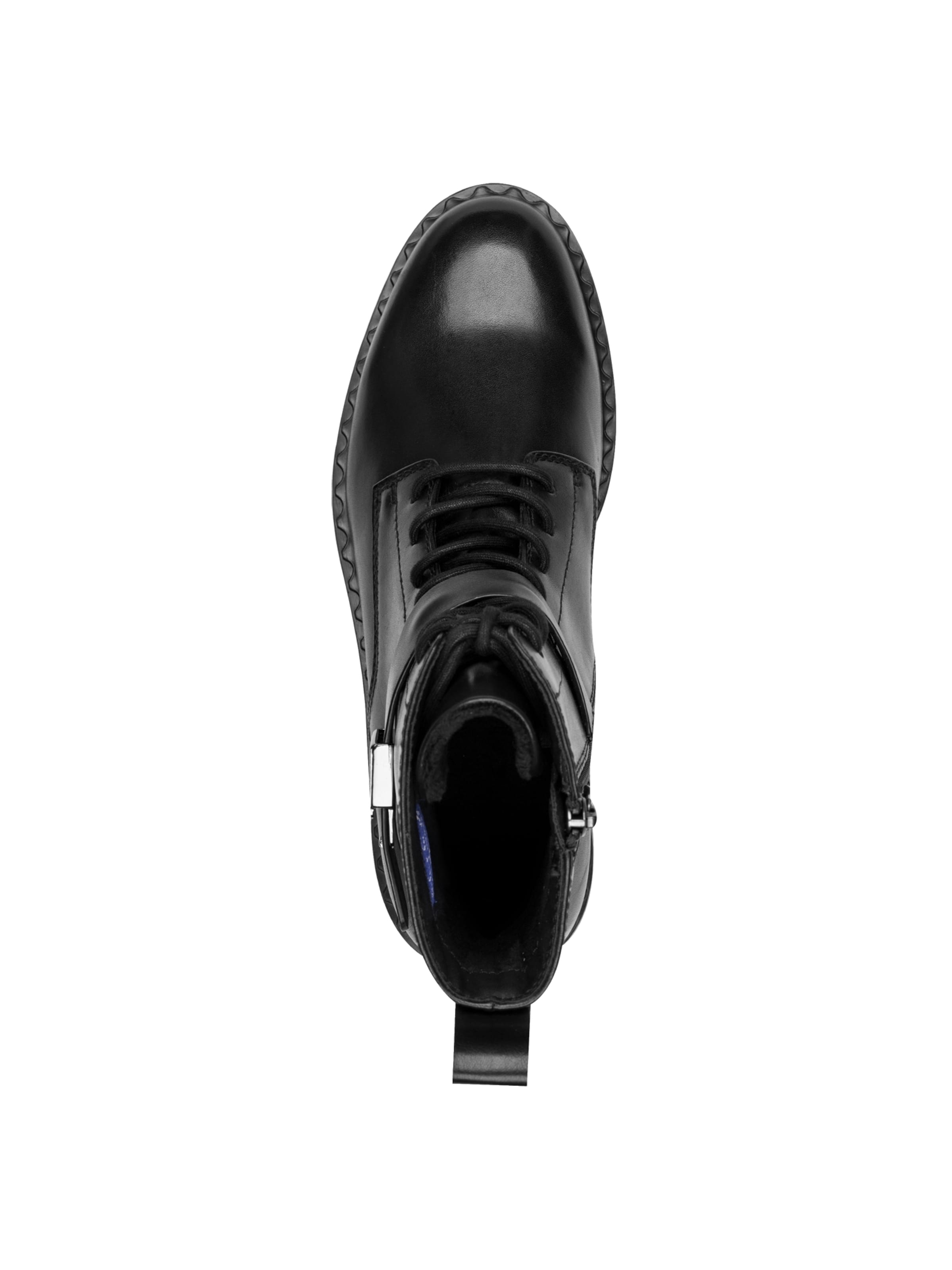 Bottines à lacets Tamaris en noir