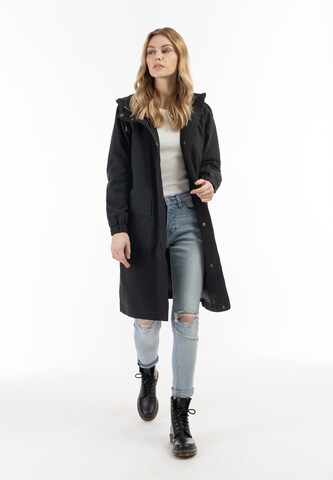 Parka mi-saison DreiMaster Vintage en noir