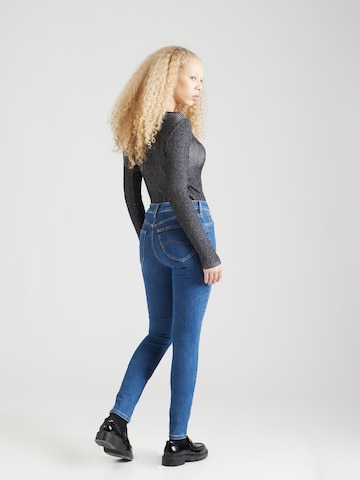 Lee Skinny Jeans 'FOREVER' in Blauw