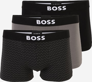 BOSS - Calzoncillo boxer en gris: frente