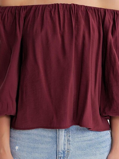 MixRay Blusa em S em borgonha, Vista do artigo