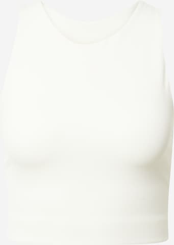 Girlfriend Collective Bustier Sports-BH 'DYLAN' i beige: forside