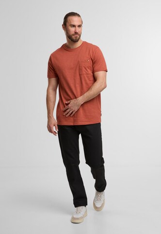 INDICODE JEANS - Camiseta 'Andorra' en naranja