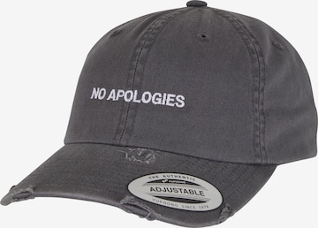 Mister Tee Lippalakki 'No Apologies' värissä harmaa: etupuoli