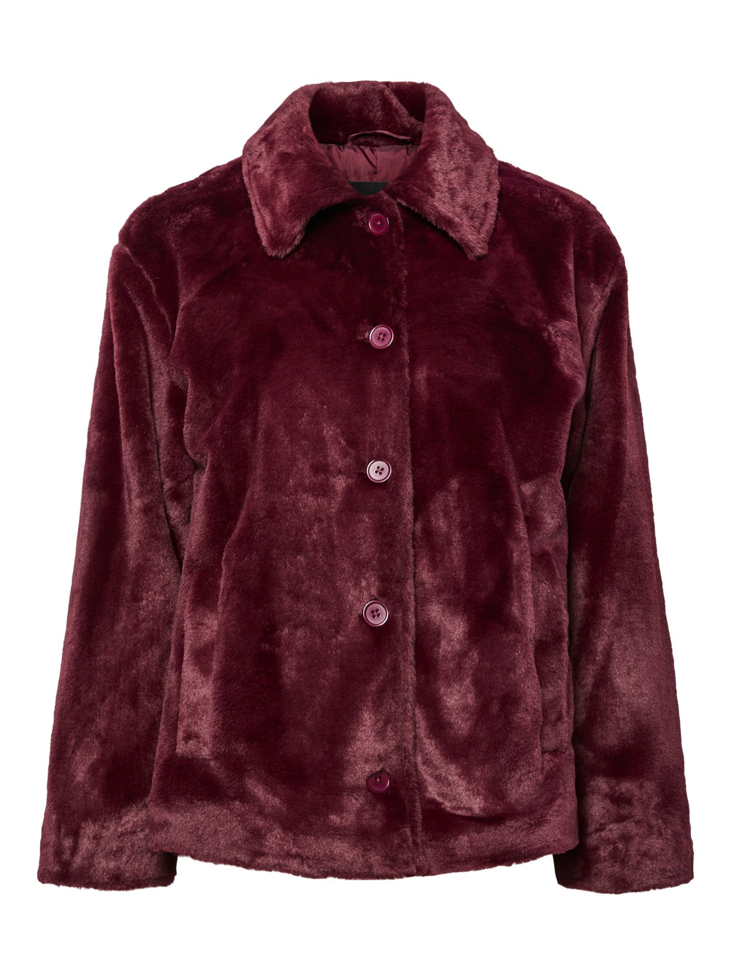 Giacca di mezza stagione di PIECES in rosso: frontale