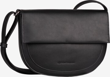 TOM TAILOR Crossbody Bag 'Thea' in Black: front