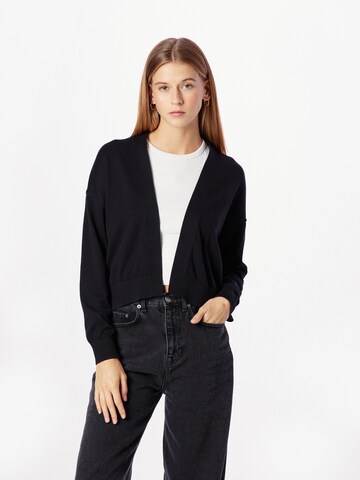 Cardigan ESPRIT en noir : devant