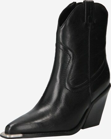 Bottes de cowboy 'New Kole' BRONX en noir : devant