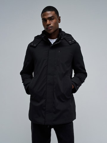 Salsa Jeans Parka in Schwarz: Vorderseite