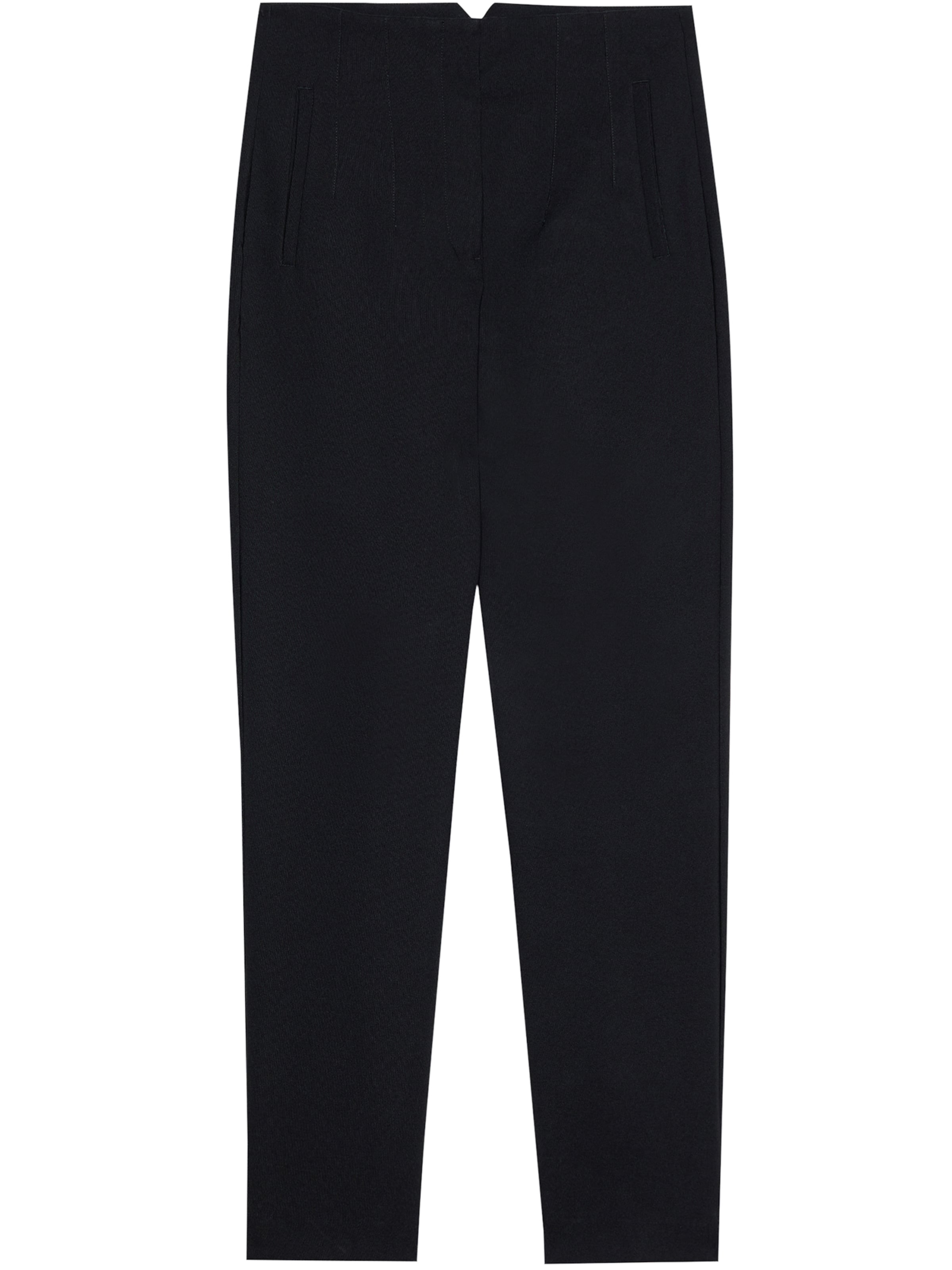 Anna Field Tapered Housut värissä musta: etupuoli