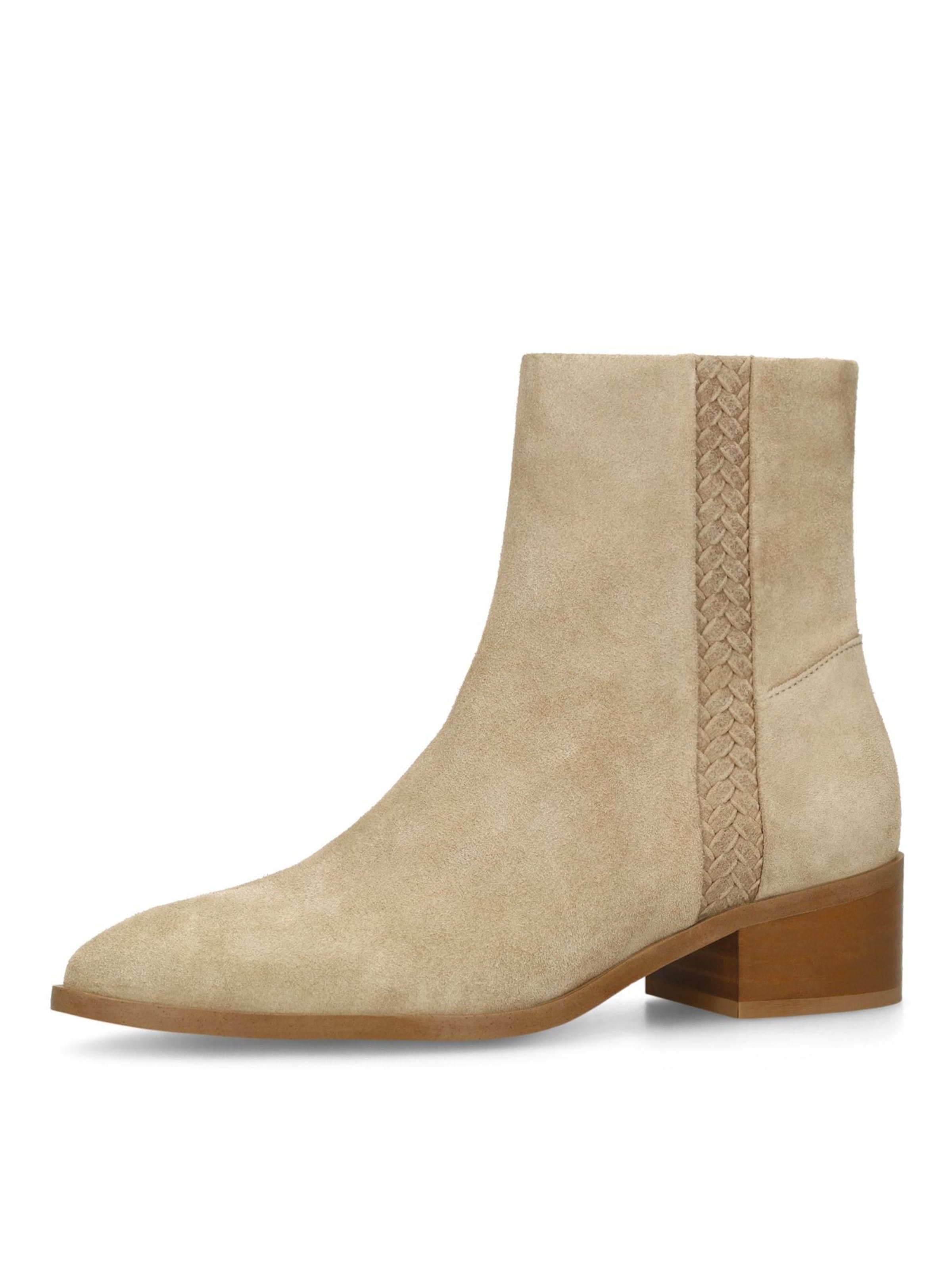 MANFIELD Stiefelette in 36 in beige, Produktansicht