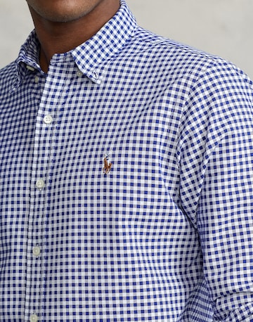 Polo Ralph Lauren Přiléhavý střih Košile – modrá