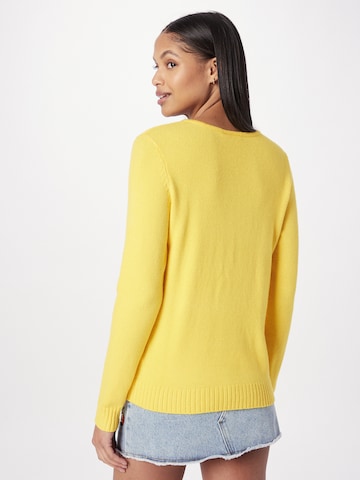 VILA Pullover in Gelb