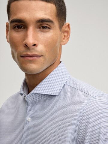 JOOP! Slim fit Button Up Shirt 'Pares' in Blue