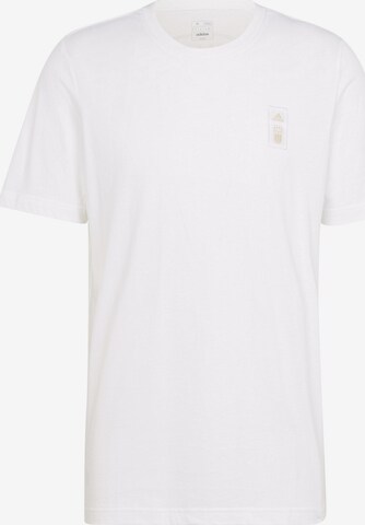 ADIDAS PERFORMANCE Performance Shirt in White: front