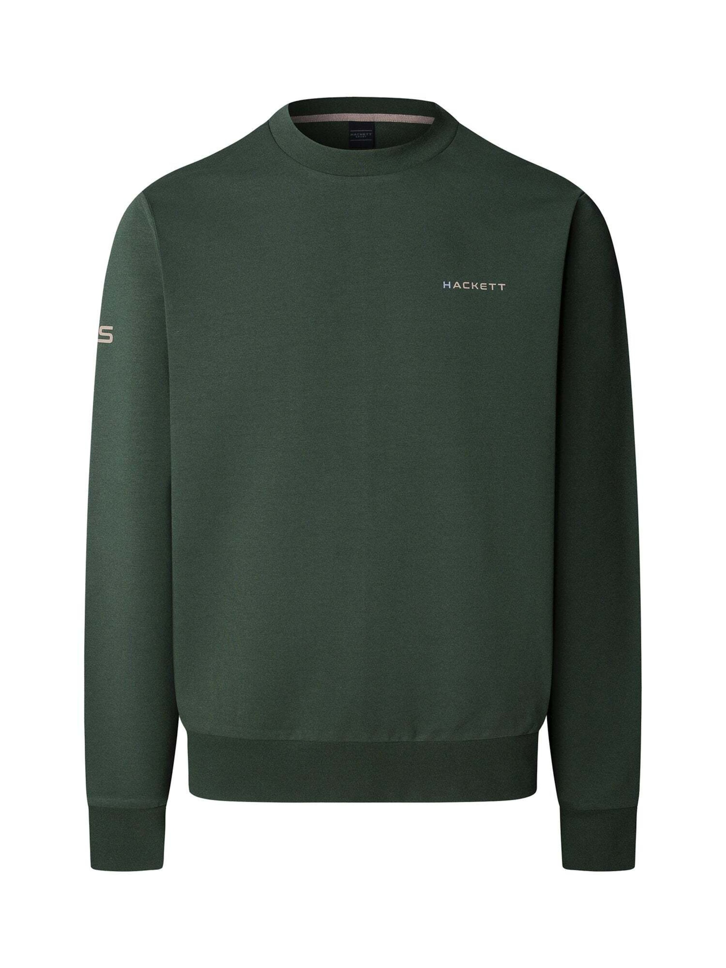 Hackett London Sweatshirt 'Essential' in Grün: Vorderseite