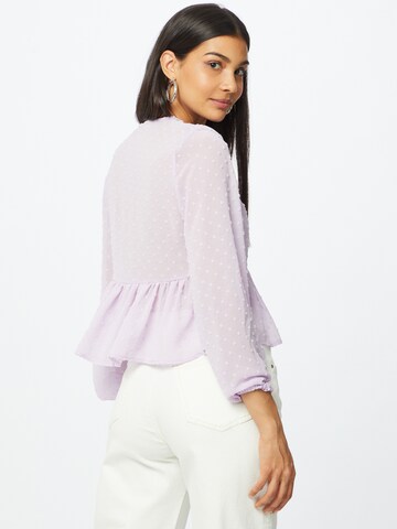 Hailys - Blusa 'Abby' en lila