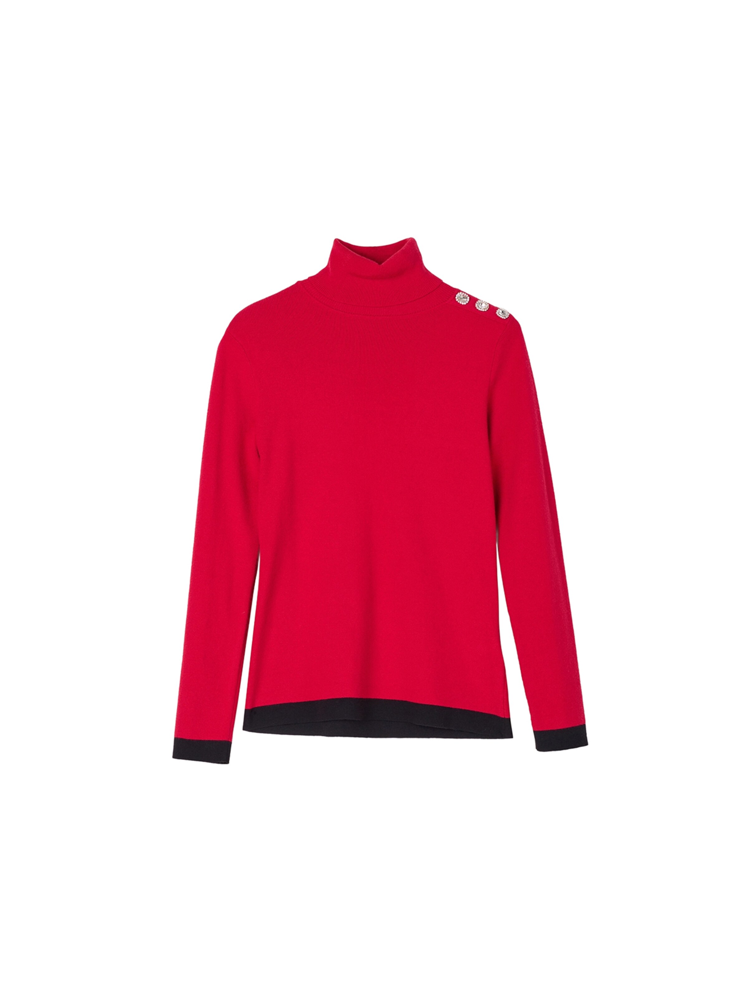 Pull-over 'Mayra' Camomilla Italia en rouge : devant