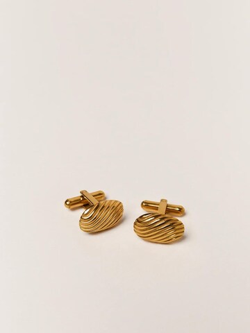 Bijou traditionnel 'Amalia Cufflink' Vander Amsterdam en or : devant