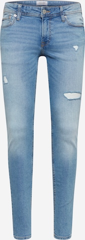 JACK & JONES Skinny Jeans 'Liam' i blå: framsida