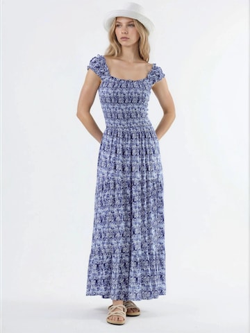 Busem Jurk in Blauw