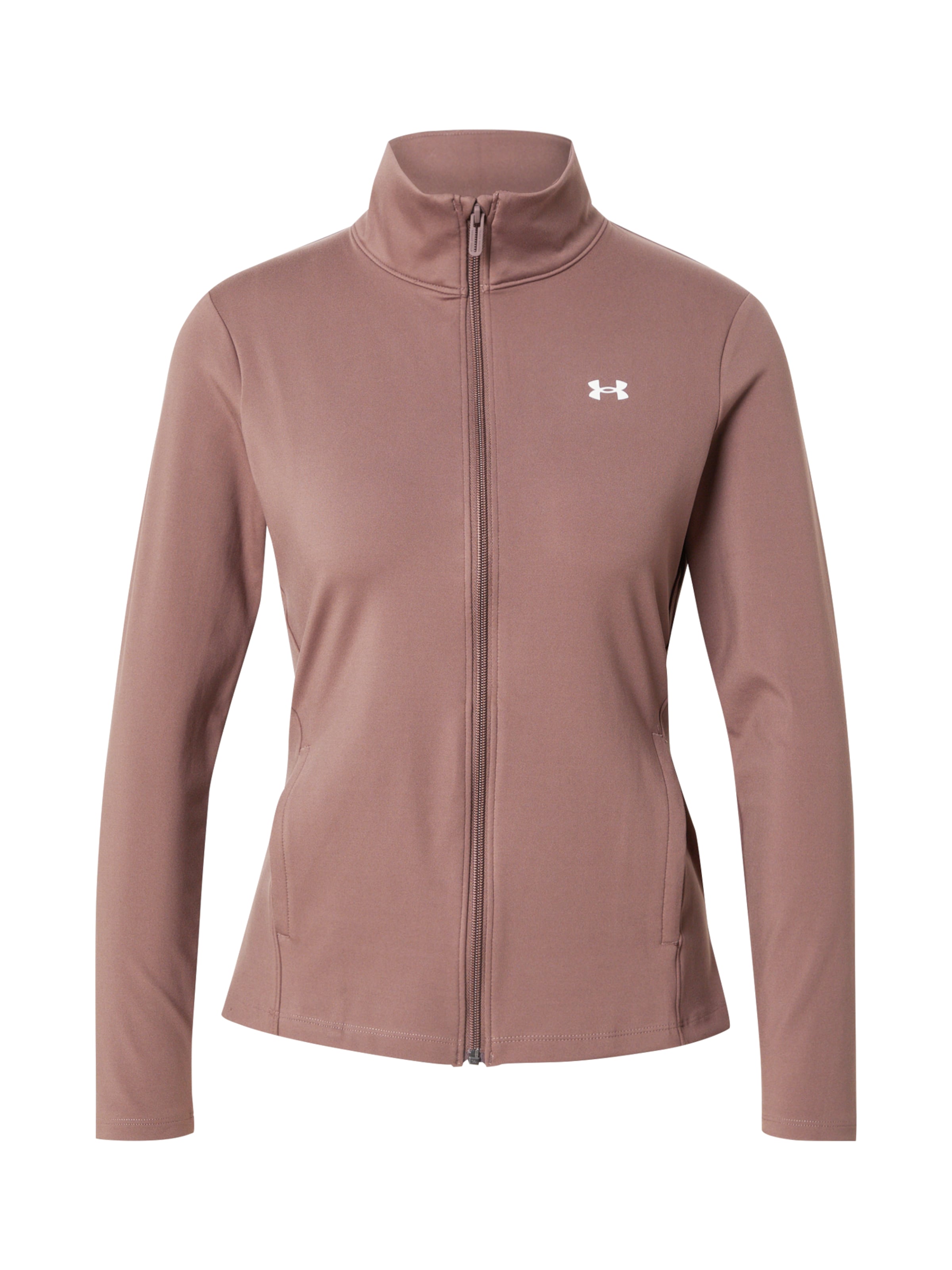 UNDER ARMOUR Athletic Jacket 'Motion' in Grey: front