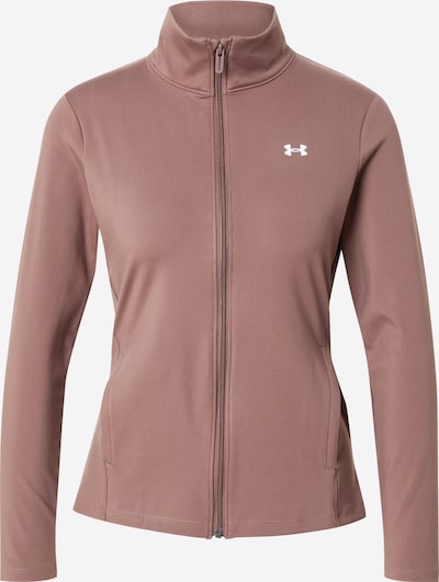 UNDER ARMOUR Sportska jakna 'Motion' u taupe siva / bijela, Pregled proizvoda