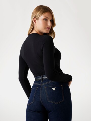 GUESS Shirt in Schwarz