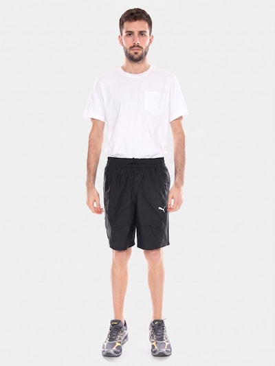 Pantaloni 'PUMATECH Woven Cargo Shorts' in 52 PUMA di colore nero, Visualizzazione prodotti
