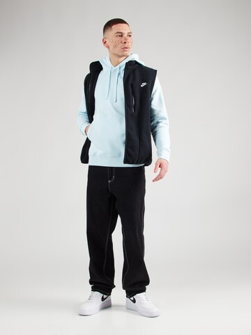 Nike Sportswear Klasický střih Mikina 'CLUB FLEECE' – modrá