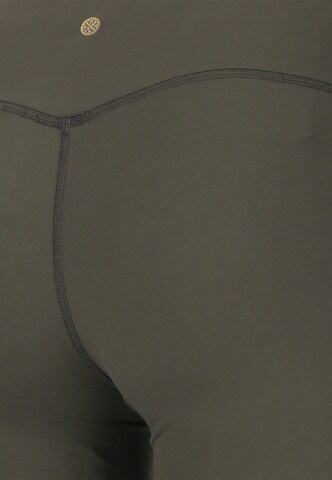 Athlecia Skinny Sportbroek 'Luxe' in Bruin