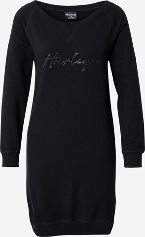 melns Hurley Sporta kleita 'OCEANCARE': no priekšpuses
