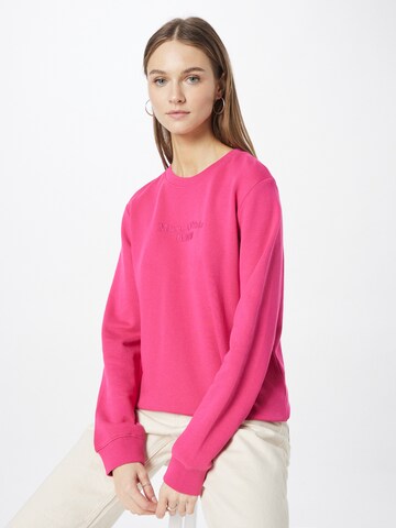 Marc O'Polo DENIM Sweatshirt in Pink: front