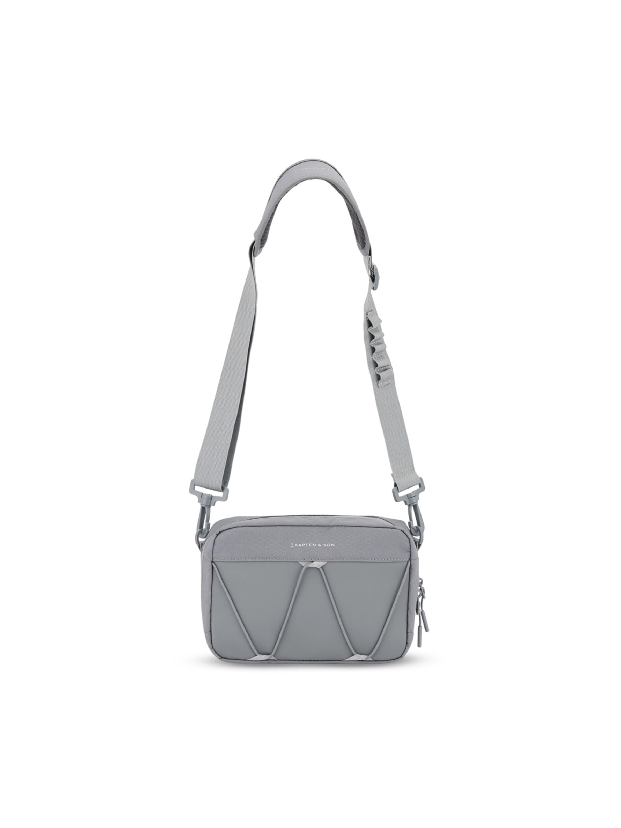Kapten & Son Crossbody Bag 'Banff' in Grey