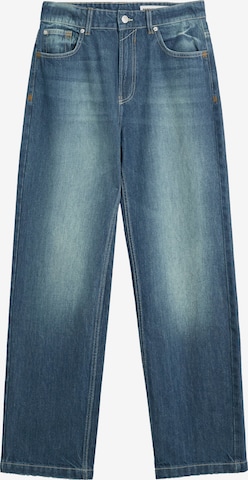 Jean Bershka en bleu : devant